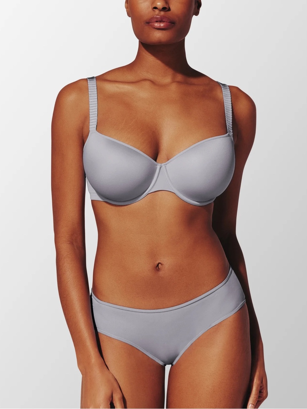 NWT THIRDLOVE 24/7 Classic T-Shirt Bra in Slate